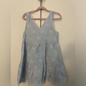 Loft Mini Searsucker Sundress